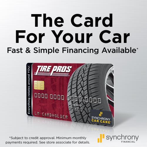 Tire Pros Financing Available!